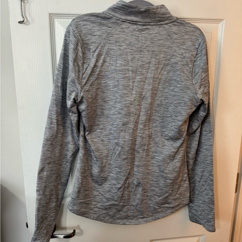 Gray Quarter-Zip Pullover Spyder Active Medium - image 3